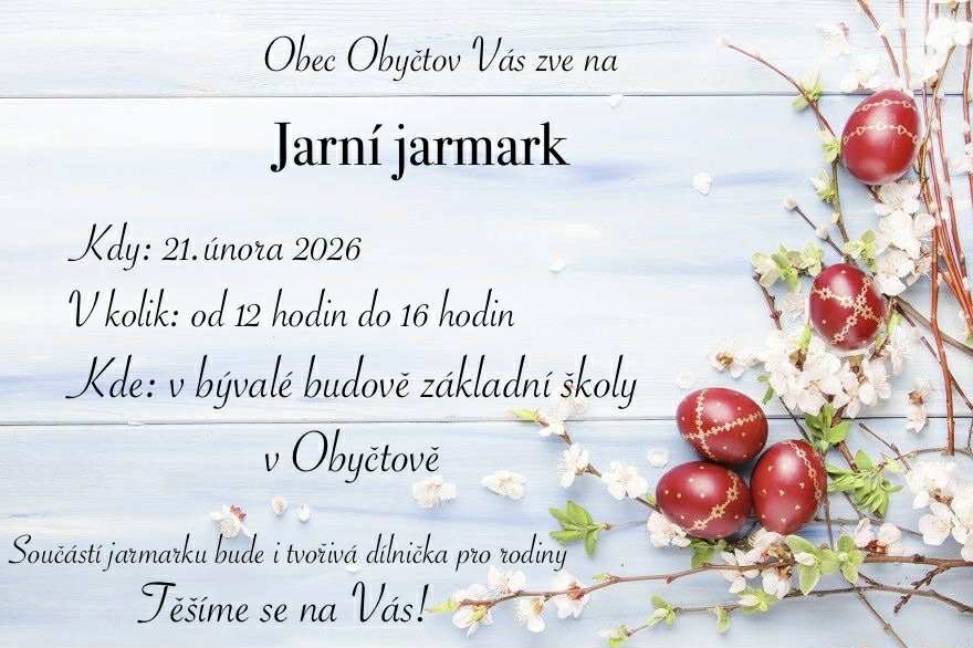 Jarní jarmark pozvánka