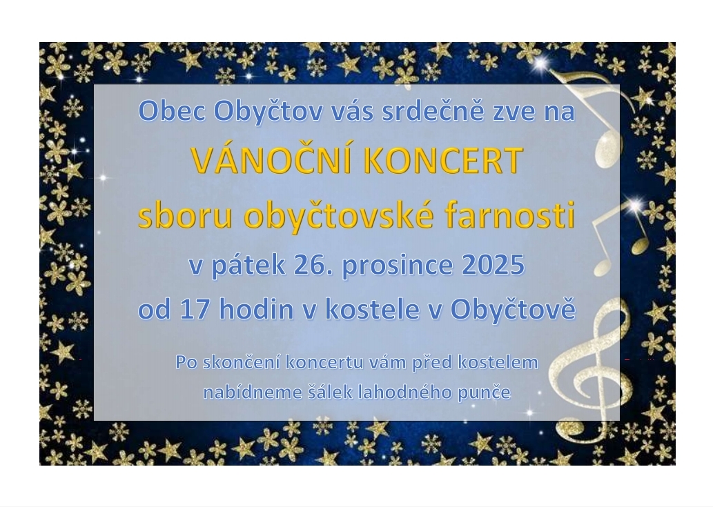 vánoční koncert 2025